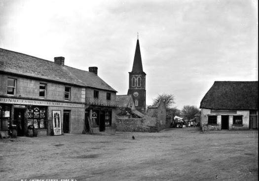 old church ferns, civil war