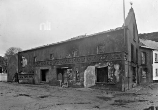 burnt house ballyhack Wexford, Civil war